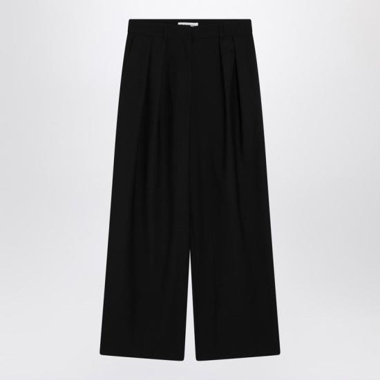 25FW 더프랭키샵 스트레이트 팬츠 PAFS00568WO 100 BLACK