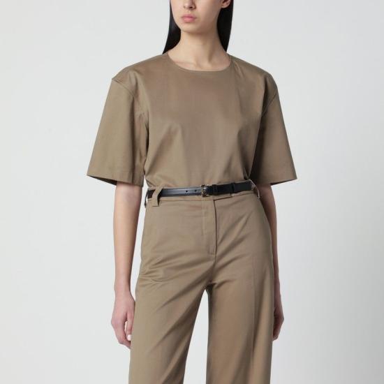 26SS 더 레이티스트 반팔 티셔츠 TLW04011T0176ABTP T0031 BROWN