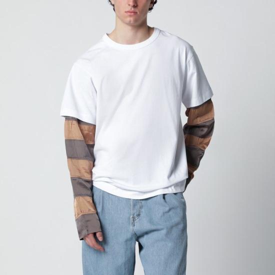 26SS 드리스 반 노튼 반팔 티셔츠 211143603 001 WHITE
