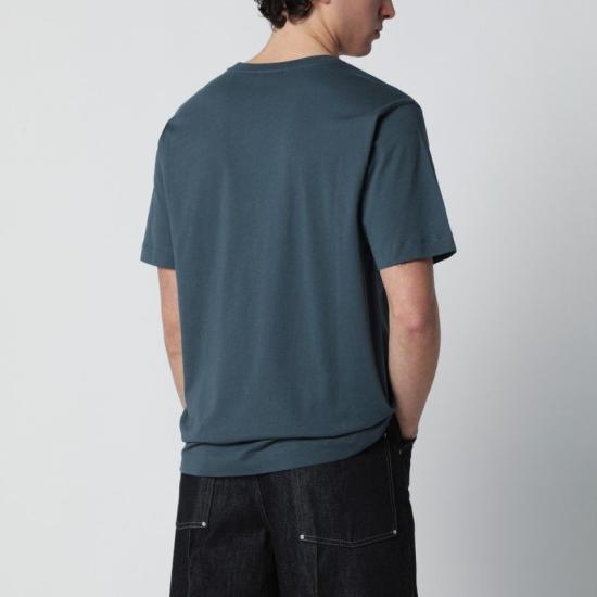 26SS 드리스 반 노튼 반팔 티셔츠 211003600 508 GREEN - DRIES VAN NOTEN
