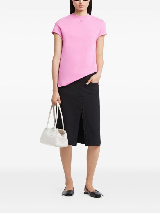 26SS 쿠레쥬 반팔 티셔츠 126JTS238JS02735023 PARTY PINK - COURREGES