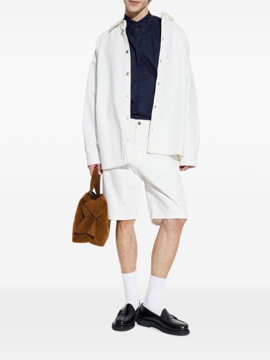 26SS 발망 긴팔 셔츠 GH1HC150DG140FC WHITE - BALMAIN