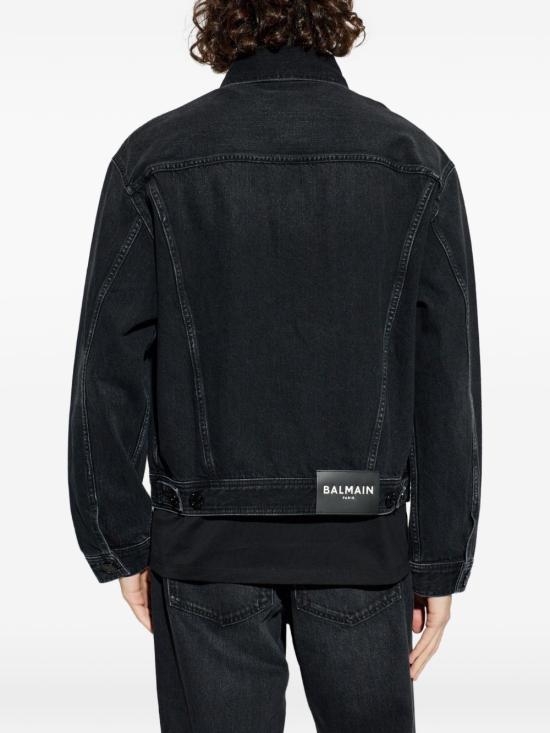 26SS 발망 자켓 GH1TC330DG130PC BLACK - BALMAIN