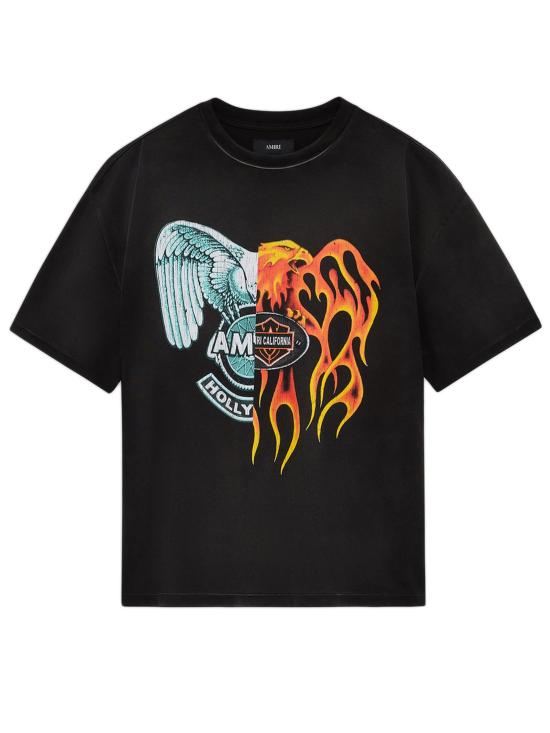 26SS 아미리 반팔 티셔츠 AMTOJR1043001 BLACK