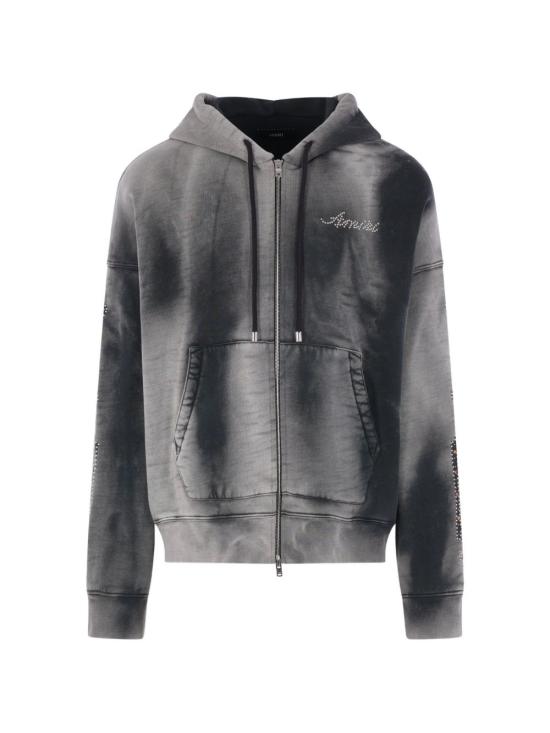 26SS 아미리 후드 티셔츠 AMTOJR1012001 BLACK