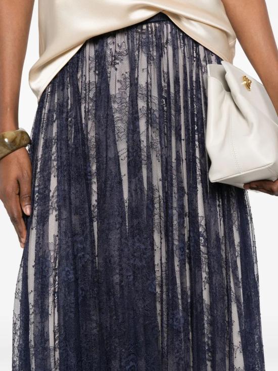 26SS 알베르타 페레티 롱 스커트 261U01061648 0290BLUE - ALBERTA FERRETTI