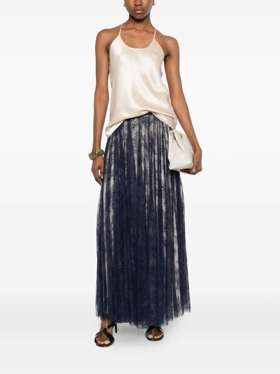 26SS 알베르타 페레티 롱 스커트 261U01061648 0290BLUE - ALBERTA FERRETTI