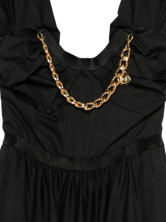 26SS 엘리자베타프랜치 미디 원피스 AB92161E2 110NERO - ELISABETTA FRANCHI