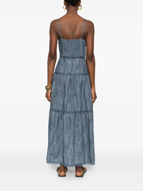 26SS 에르마노 미디 원피스 D48EQ023EB9 MF152DENIMSCU - ERMANNO