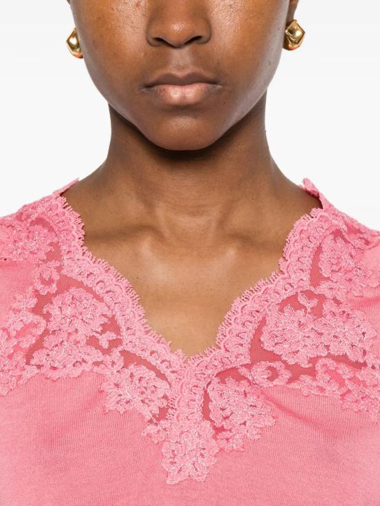 26SS 에르마노 스웨터 D48EM005APE50 MF749ROSABUBB - ERMANNO