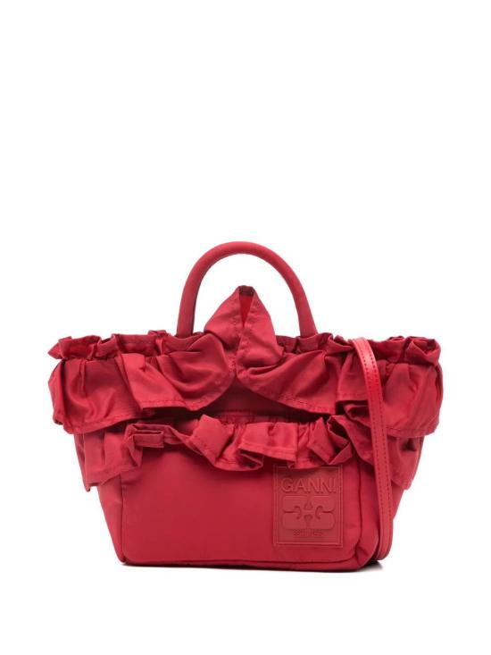 26SS 가니 토트백 B2040006 403FIERYRED
