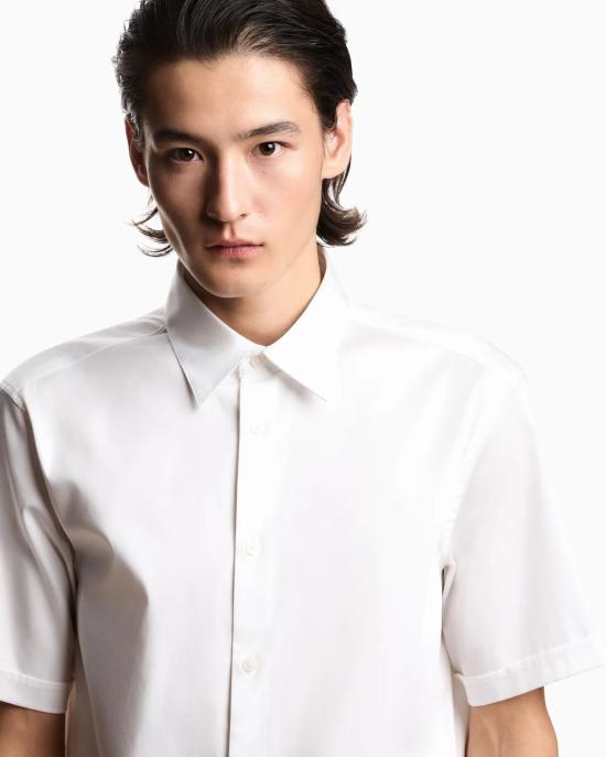 26SS 엠포리오 아르마니 긴팔 셔츠 EM005124AF23800 U0002 - EMPORIO ARMANI