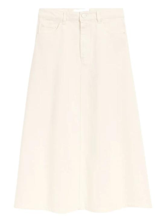 26SS 아미 롱 스커트 FSK467DE0126 136BLANCCREME