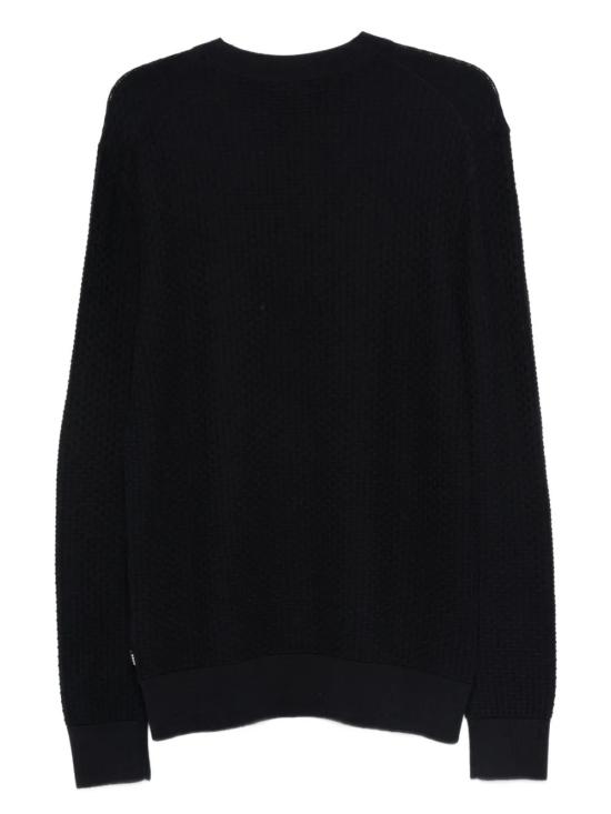 26SS 휴고보스 와플 니트 크루 넥 스웨트셔츠 50545283 404 - HUGO BOSS