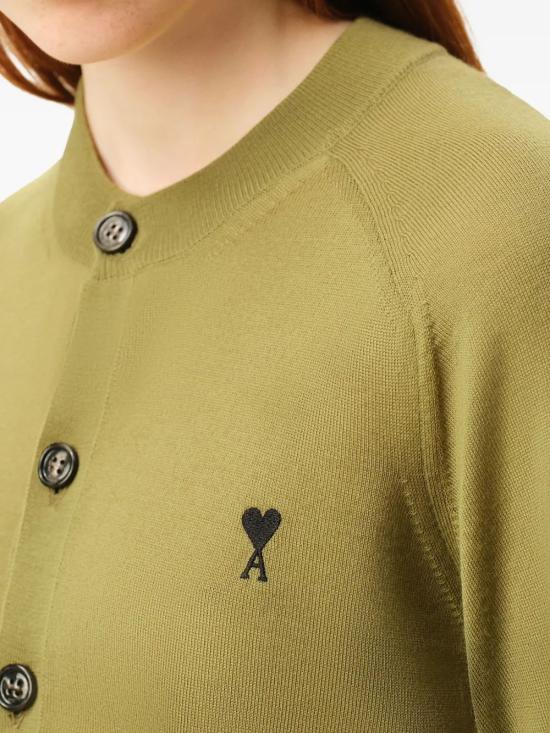 26SS 아미 ADC 울 크루넥 가디건 FKC386KN0039 A091MATCHANOI - AMI