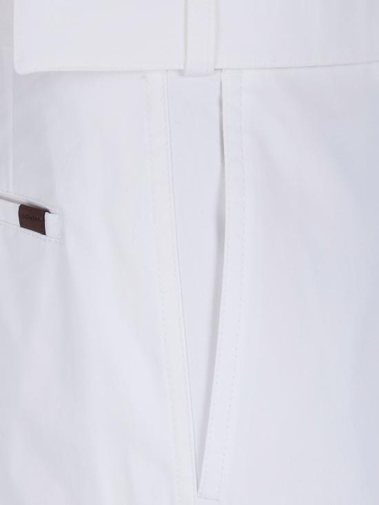 26SS 인코텍스 스트레이트 팬츠 1T006390468 010 WHITE - INCOTEX