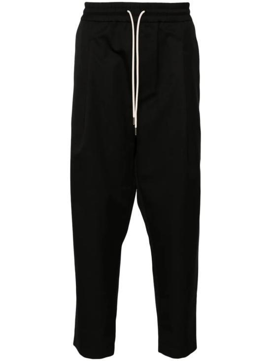 26SS 드롤드무슈 스트레이트 팬츠 PERMBP167PL127098 BLACK