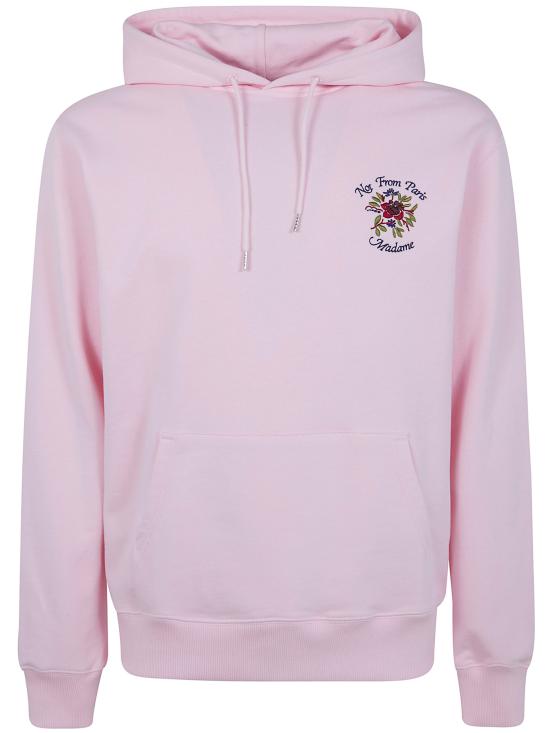 26SS 드롤드무슈 후드 티셔츠 JHO169CO127 LIGHT PINK PURPLE - DROLE DE MONSIEUR