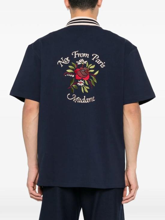 26SS 드롤드무슈 긴팔 셔츠 JSH247CO264 NAVY BLUE - DROLE DE MONSIEUR