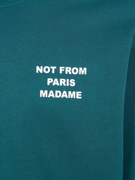 26SS 드롤드무슈 스웨터 PERMSW149CO127098 DARK GREEN - DROLE DE MONSIEUR