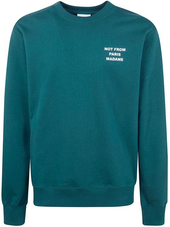 26SS 드롤드무슈 스웨터 PERMSW149CO127098 DARK GREEN - DROLE DE MONSIEUR