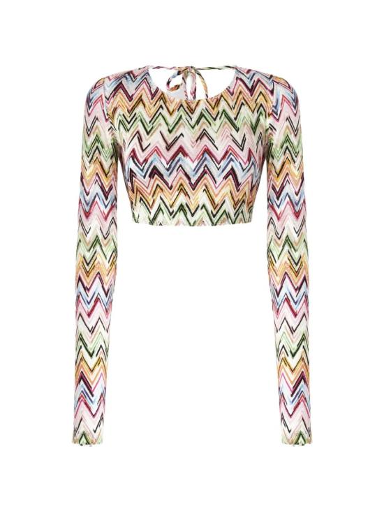 26SS 미소니 반팔 티셔츠 MS26SK01BJ00QL SM9Z9 MULTICOLOUR