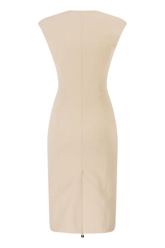 26SS 엘리자베타프랜치 미디 원피스 AB90061E2 193 NUDE NEUTRALS - ELISABETTA FRANCHI