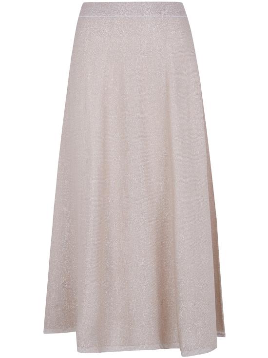 26SS 디익스테리어 롱 스커트 62379 PLATINUM METALLIC