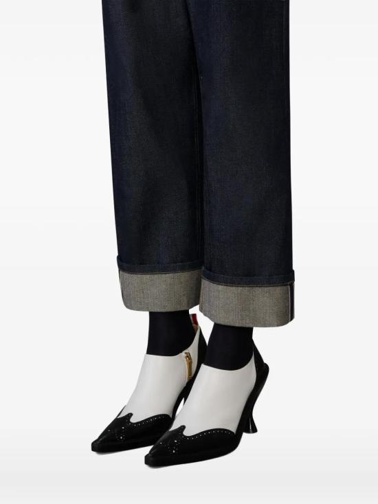 26SS 톰브라운 셀비지 데님 5-포켓 팬츠 FTC509UF1101415 - THOM BROWNE