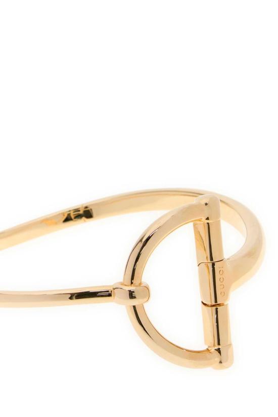 25FW 구찌 하프 홀스빗 목결이 851660I4600 0912 Gold - GUCCI