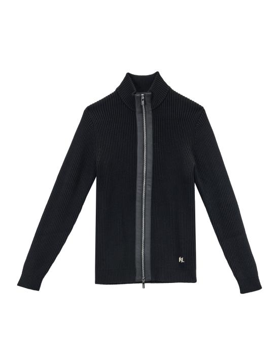 25FW 칼라거펠트 가디건 655016 554305 990 NERO