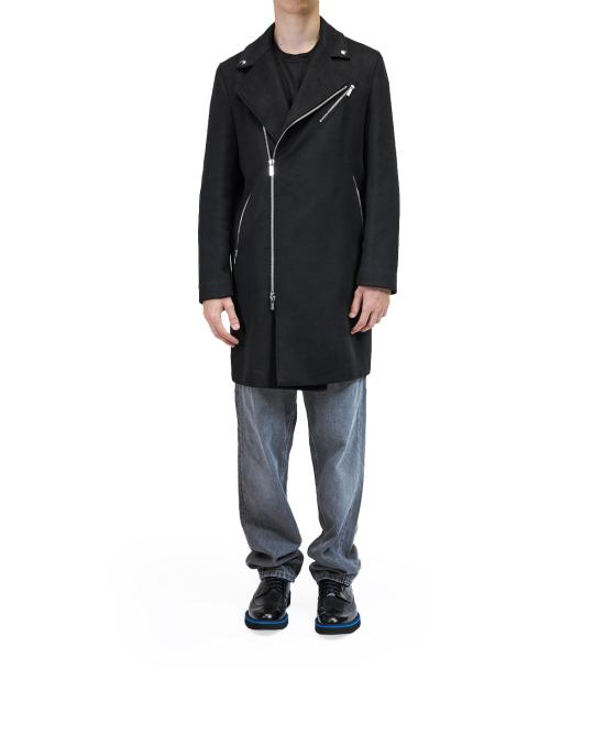 25FW 칼라거펠트 코트 455015 554751 990 NERO - KARL LAGERFELD