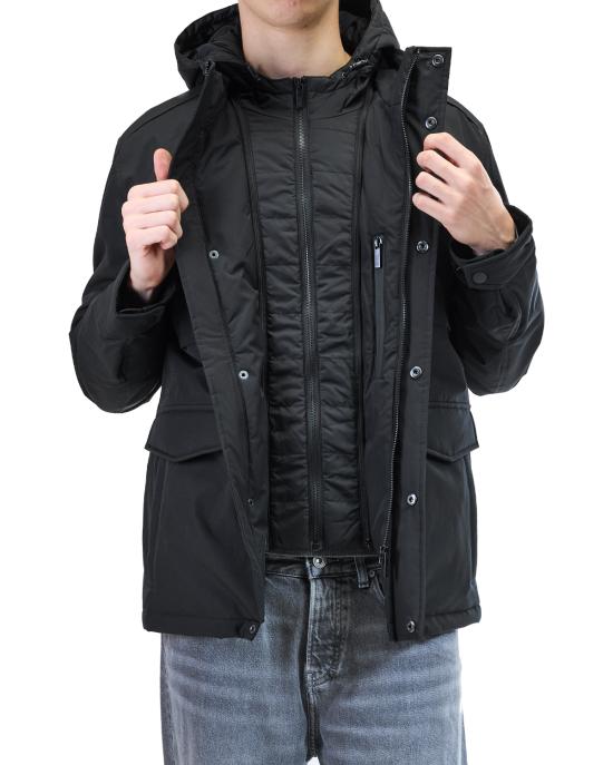 25FW 칼라거펠트 코트 505034 554586 990 NERO - KARL LAGERFELD