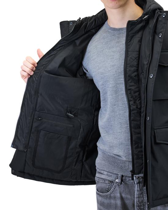 25FW 칼라거펠트 코트 505034 554586 990 NERO - KARL LAGERFELD