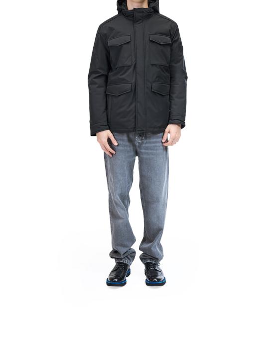 25FW 칼라거펠트 코트 505034 554586 990 NERO - KARL LAGERFELD