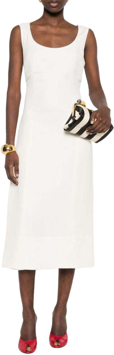 26SS 자크뮈스 미디 원피스 DRW00736AW00746110 BEIGE - JACQUEMUS