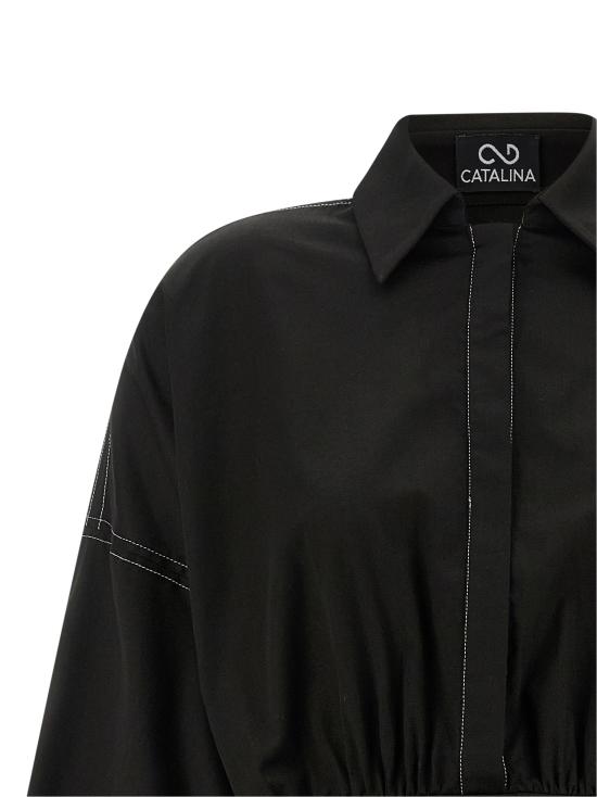 26SS CATALINA 숏 원피스 S26CAT7450NERO Black - OTHER BRANDS