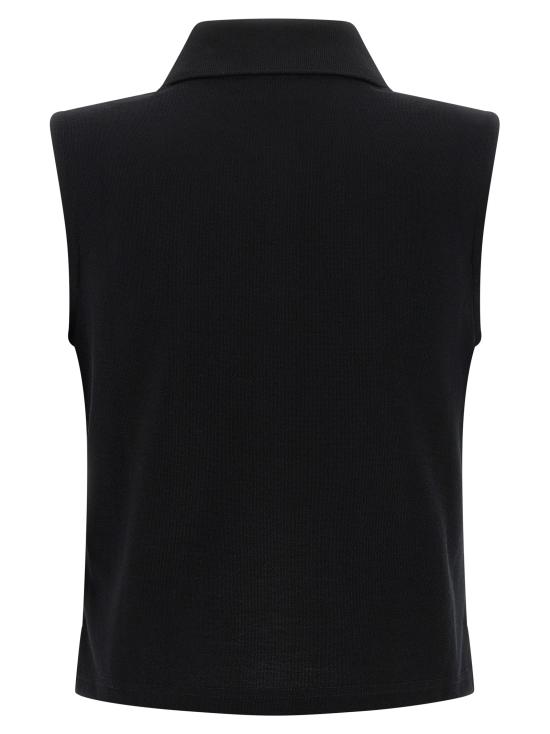 26SS 생로랑 폴로 티셔츠 862601Y37ZE1000 Black - SAINT LAURENT