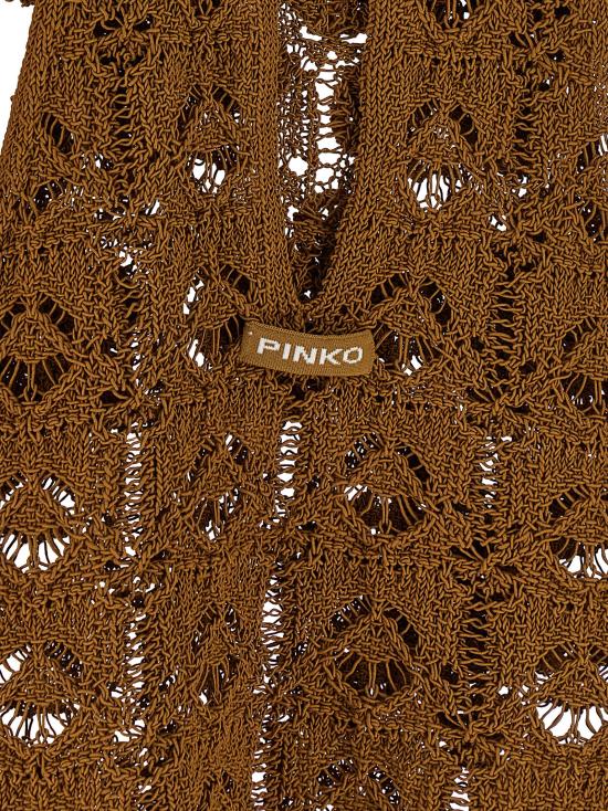 26SS 핑코 민소매 티셔츠 106863A3B8L25 Brown - PINKO