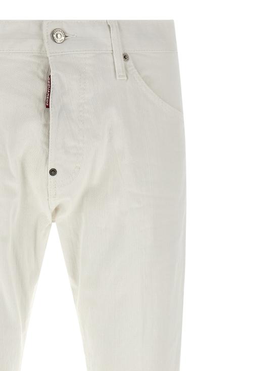 26SS 디스퀘어드2 데님 팬츠 S74LB1907S39781100 White - DSQUARED2