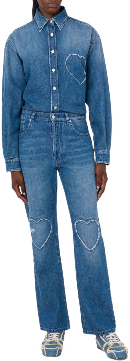 26SS 모스키노 데님 팬츠 A030105390285 BLUE - MOSCHINO