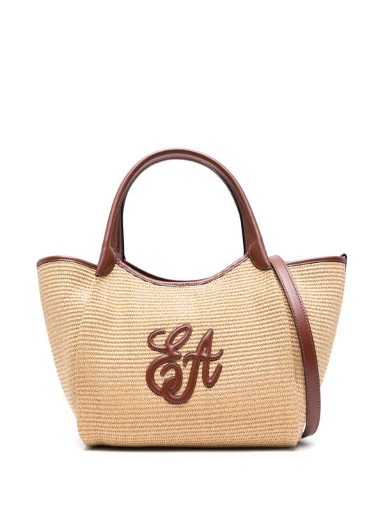 26SS 엠포리오 아르마니 토트백 EW001009 AF25819M1334 Leather Brown