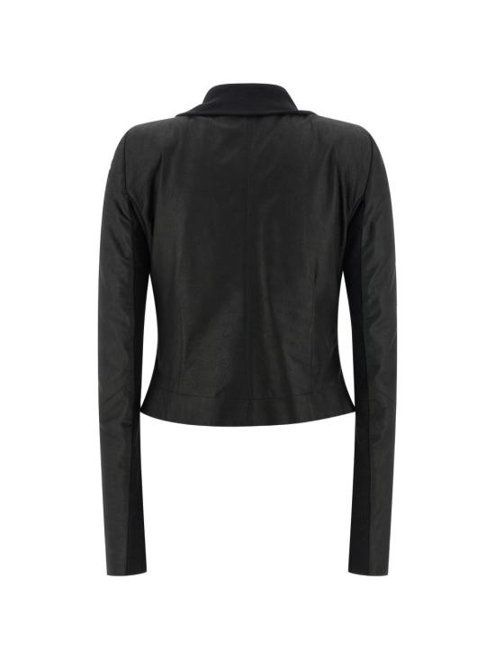 26SS 릭 오웬스 가죽 자켓 RP01F6706 LBFG09 Black - RICK OWENS