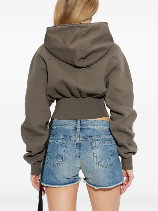 26SS 다크쉐도우 후드 티셔츠 DS01F4233 F34 Grey - DRKSHDW