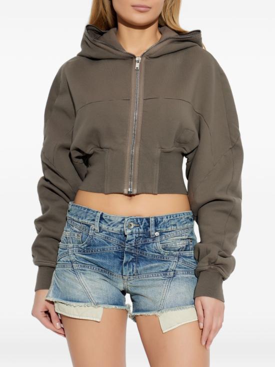 26SS 다크쉐도우 후드 티셔츠 DS01F4233 F34 Grey - DRKSHDW