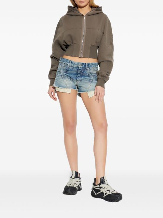 26SS 다크쉐도우 후드 티셔츠 DS01F4233 F34 Grey - DRKSHDW