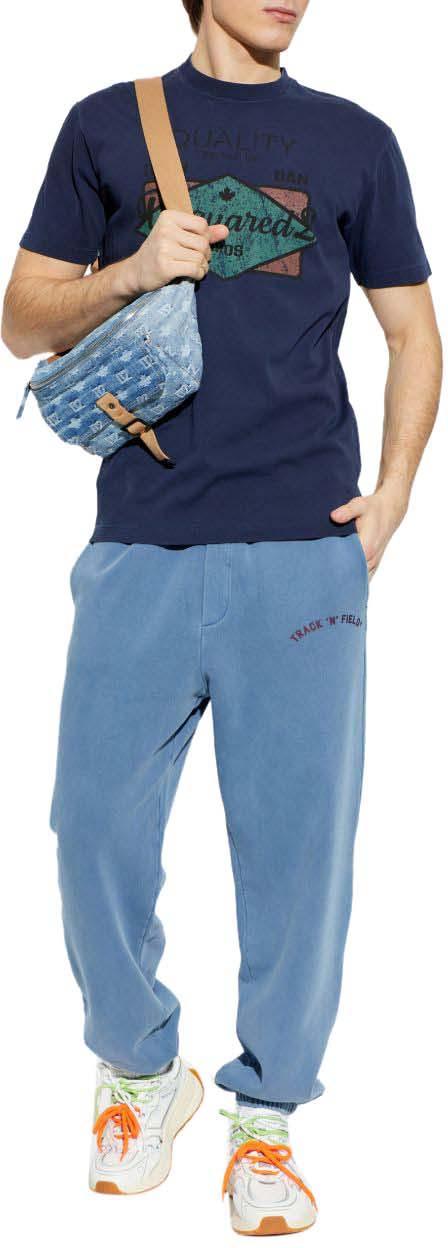 26SS 디스퀘어드2 반팔 티셔츠 S71GD1659D20049470 BLUE - DSQUARED2