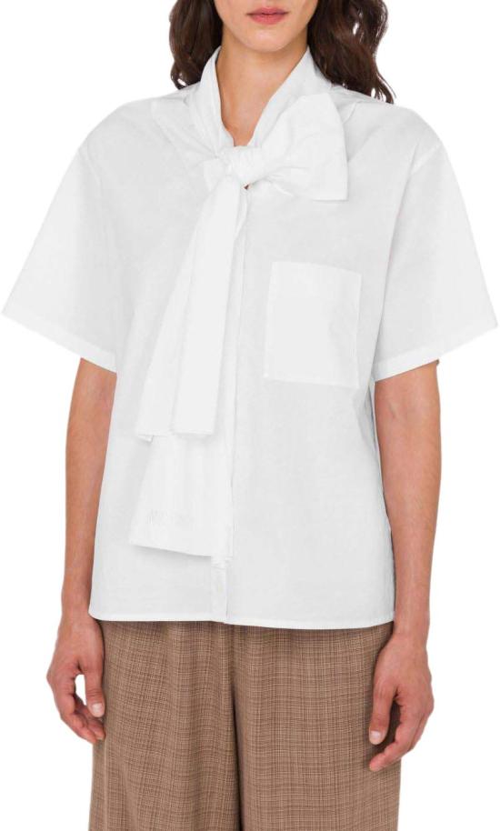 26SS 모스키노 블라우스 A020805311001 WHITE - MOSCHINO