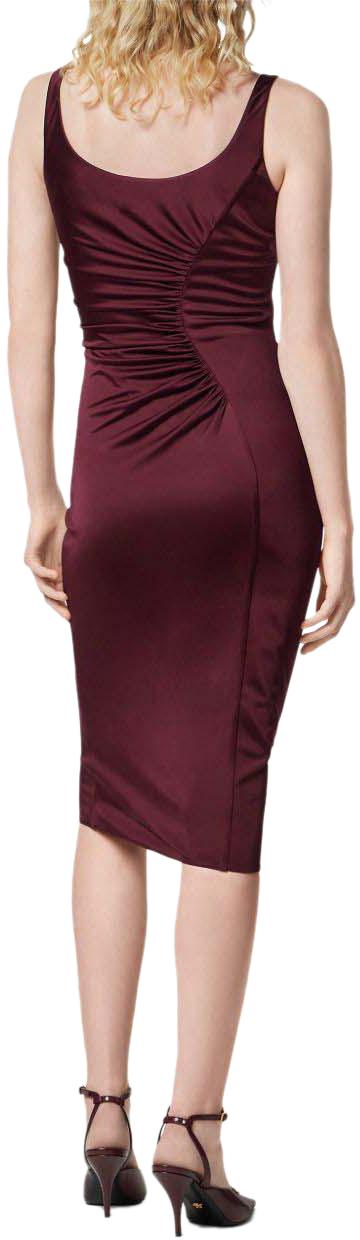 26SS 베르사체 미디 원피스 10226061A124971RD90 PURPLE - VERSACE