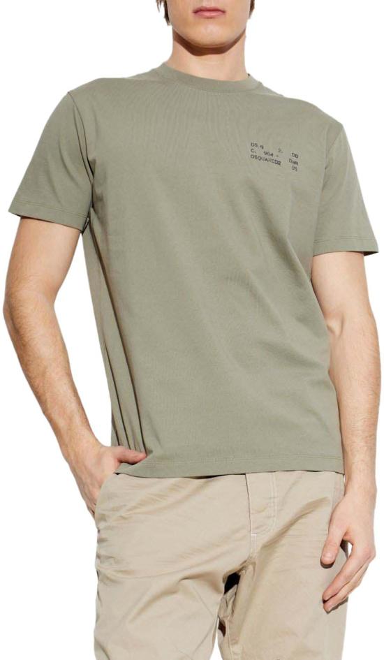 26SS 디스퀘어드2 반팔 티셔츠 S71GD1660D20033734 BROWN - DSQUARED2